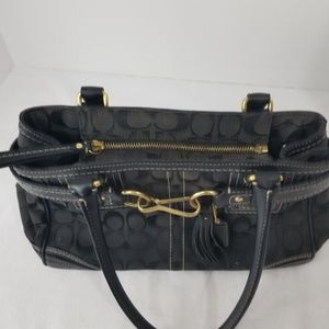 Coach  purse  shoulder bag hand bag Tote makeup ba